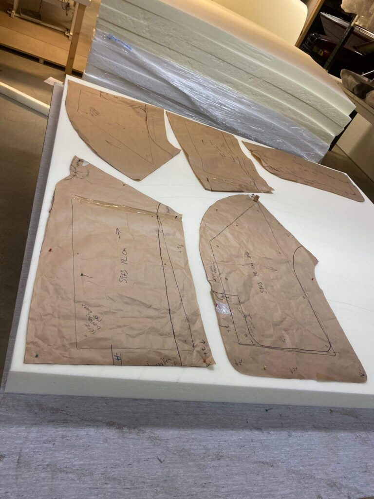 Tillverkning av båtdynor och båtmadrasser